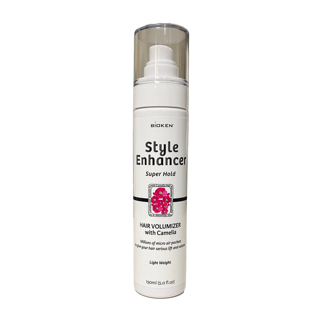 Style Enhancer : Hair Volumizer with Camelia (5oz) - Bioken Shop